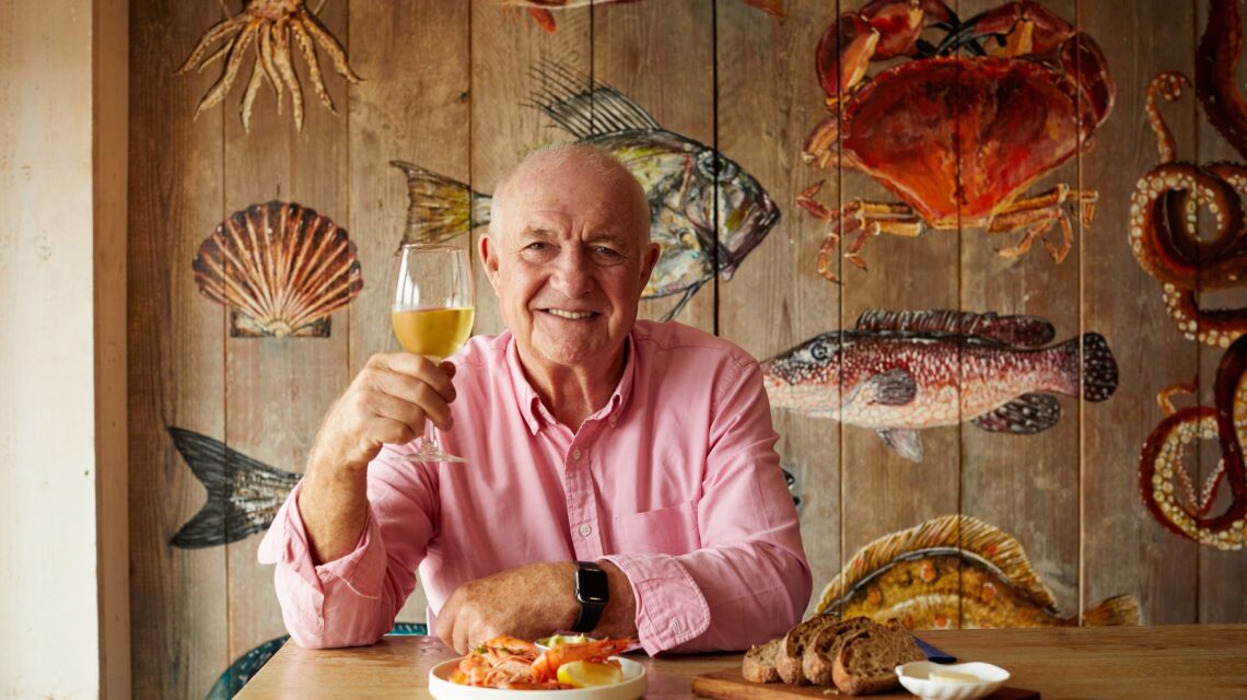 Rick Stein at The Seafood Bar - Credit Sam Harris