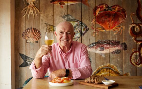 Rick Stein at The Seafood Bar - Credit Sam Harris