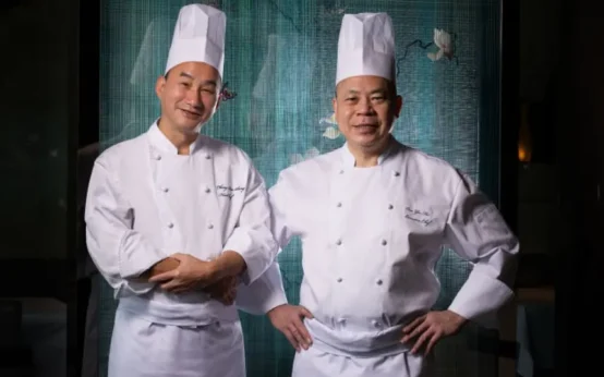 Chef Lau Yiu Fai and Head Chef Cheng Man Sang